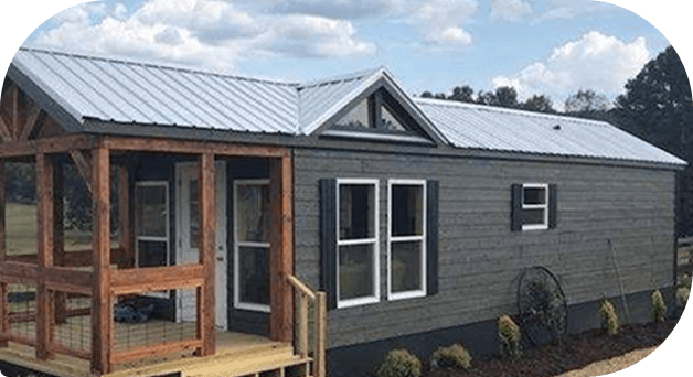 A guest cottage at Red Clay Ranch